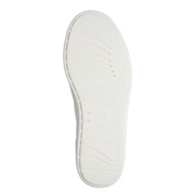 Jana 23660-42 Ladies Sneaker-White/Silver H