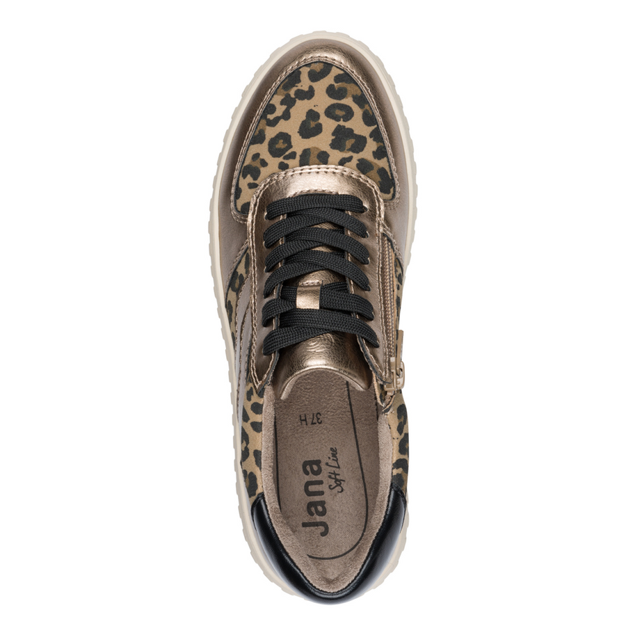 Jana 23666-45 Sneaker-Leopard Combi H