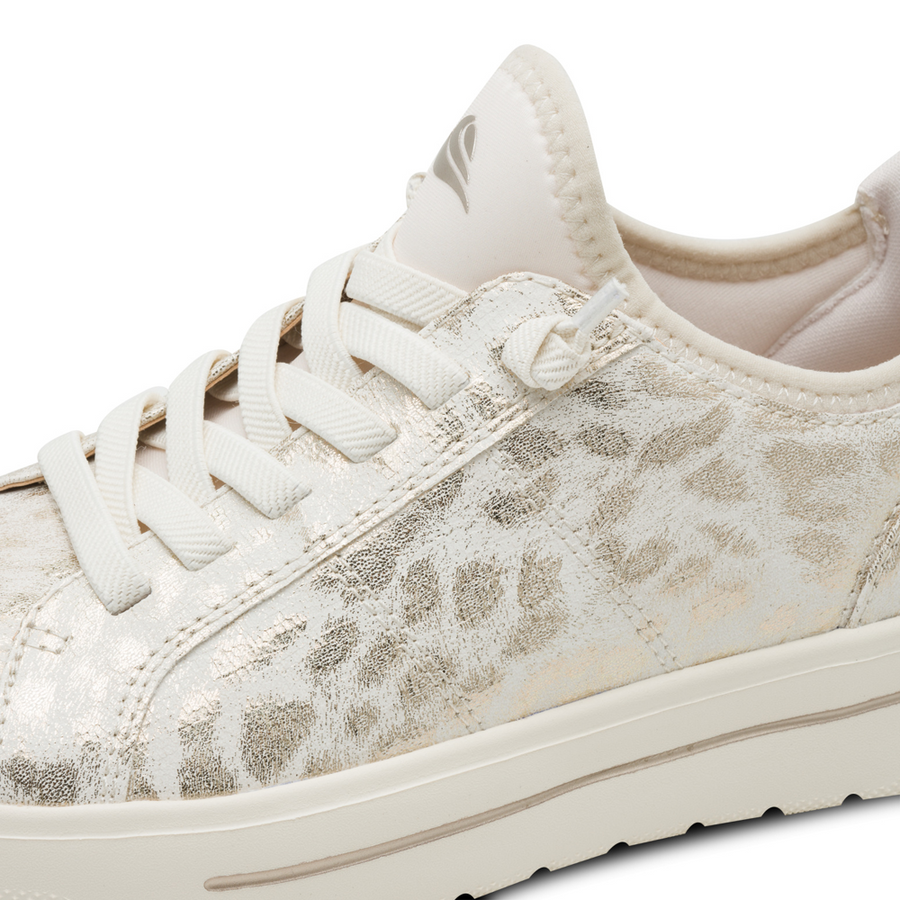 Jana 23764-45 Ladies' Sneaker-Gold Metallic H
