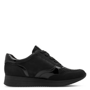 Jana 23774-43 Ladies Sneaker-Black Glitter