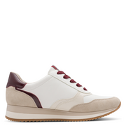 Jana 23774-43-154 Ladies Sneaker-White Bordo H
