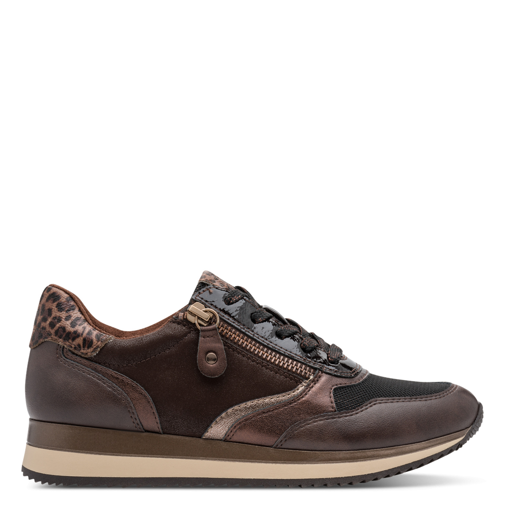 Jana 23774-43-304 Ladies Sneaker-Mocca H