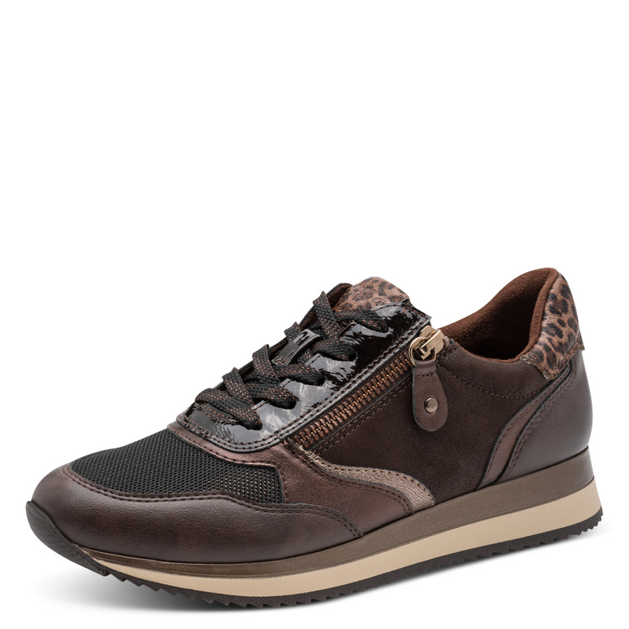 Jana 23774-43-304 Ladies Sneaker-Mocca H