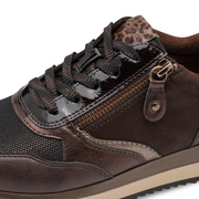 Jana 23774-43-304 Ladies Sneaker-Mocca H