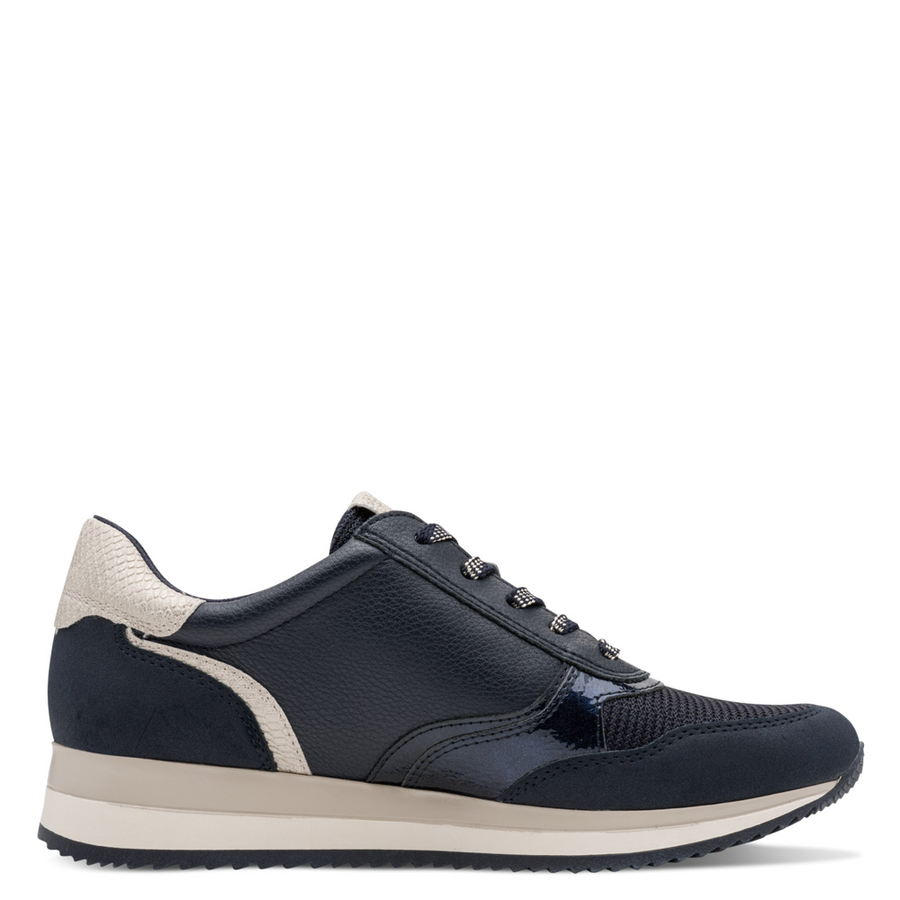 Jana 23774-43-805 Ladies Sneaker-Navy H