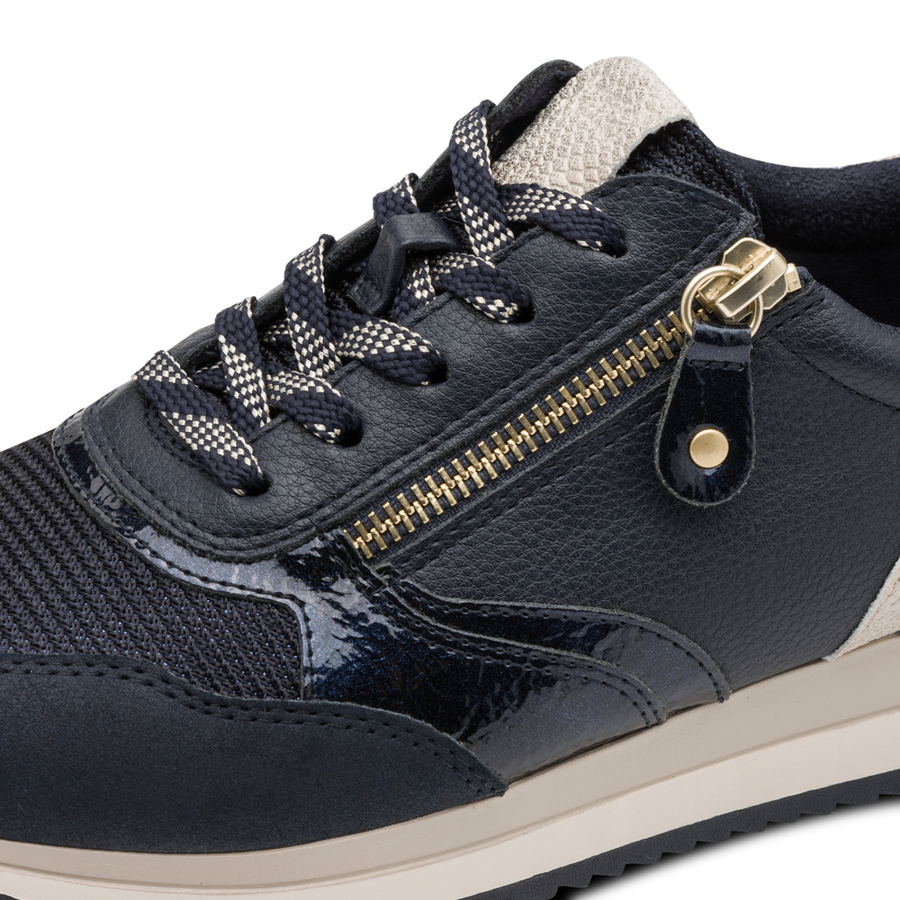 Jana 23774-43-805 Ladies Sneaker-Navy H