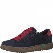 Jana 23780 Shoes-Navy/Red H