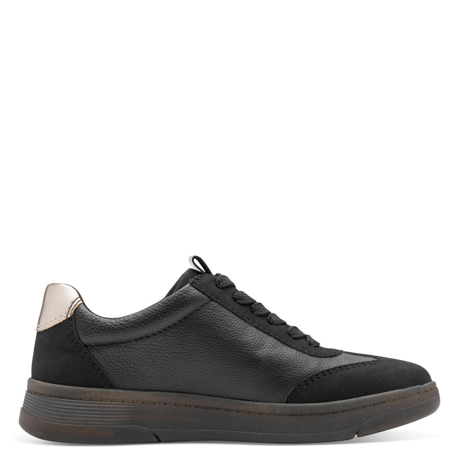 Jana 23784-44 Ladies' Sneaker-BLACK COMBI H
