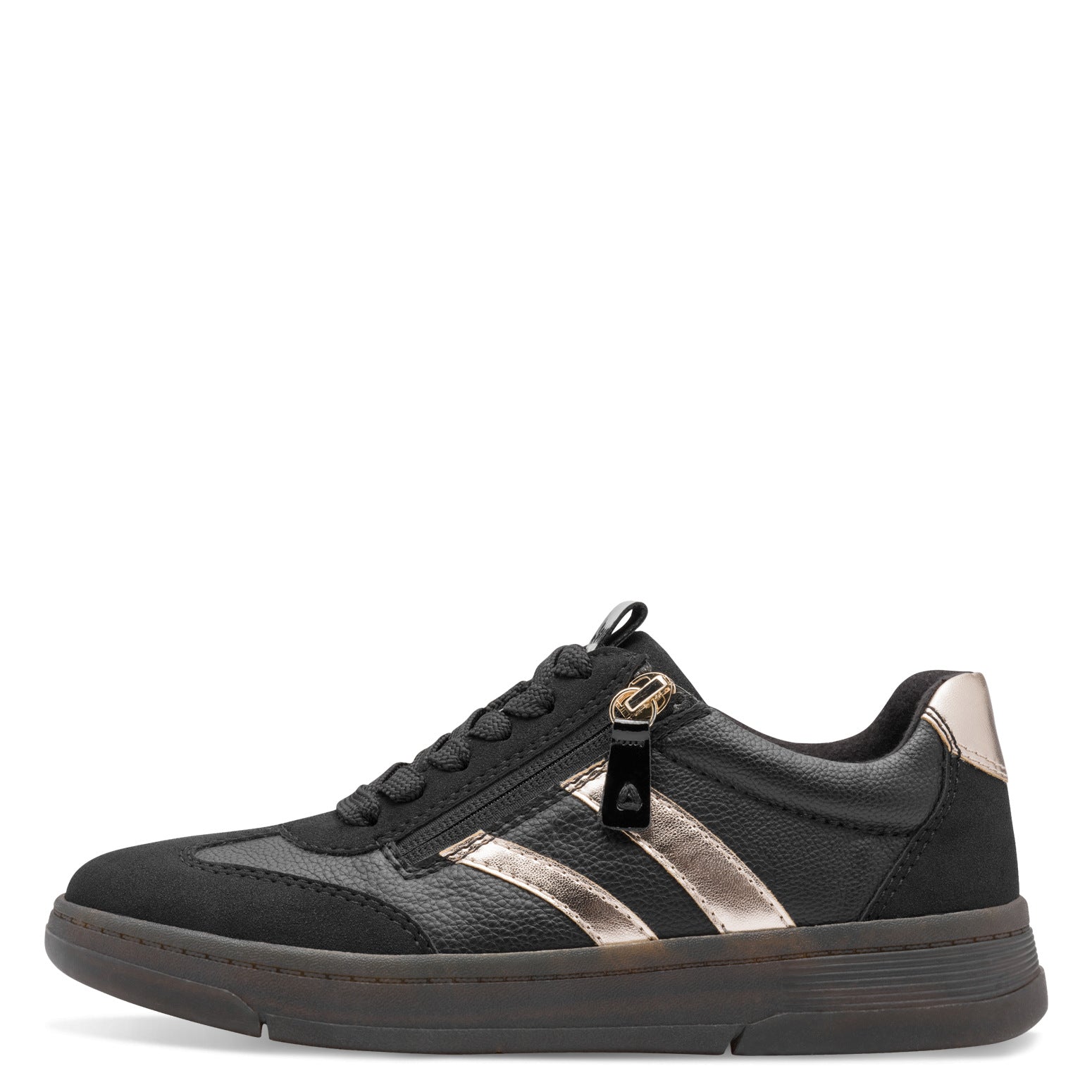 Jana 23784-44 Ladies' Sneaker-BLACK COMBI H