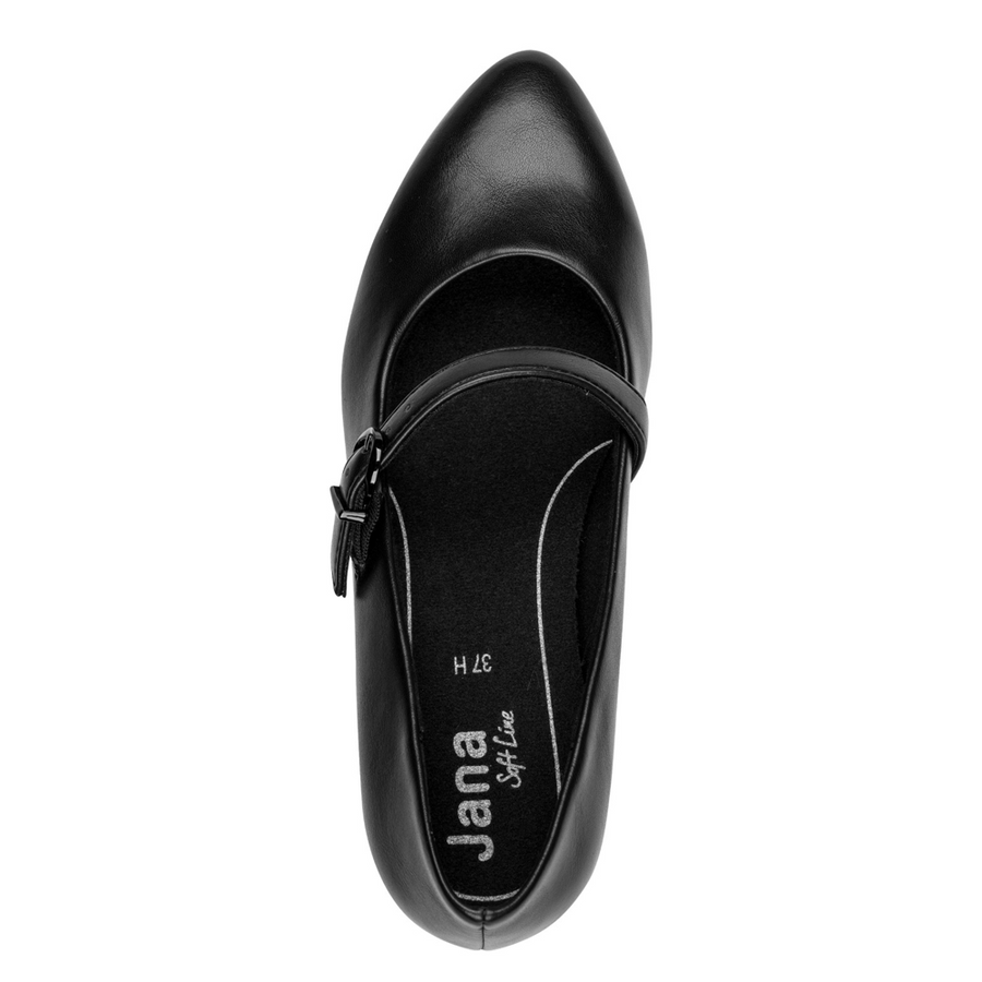 Jana 24460-47-022 Ladies' Heels-Black H