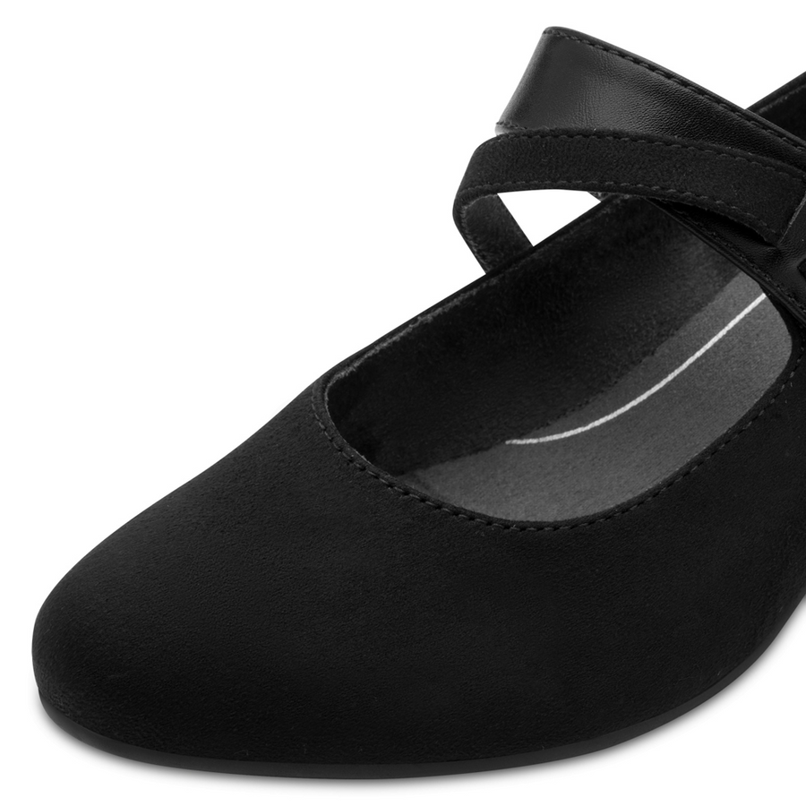 Jana 24464-42 Ladies Heels-Black H