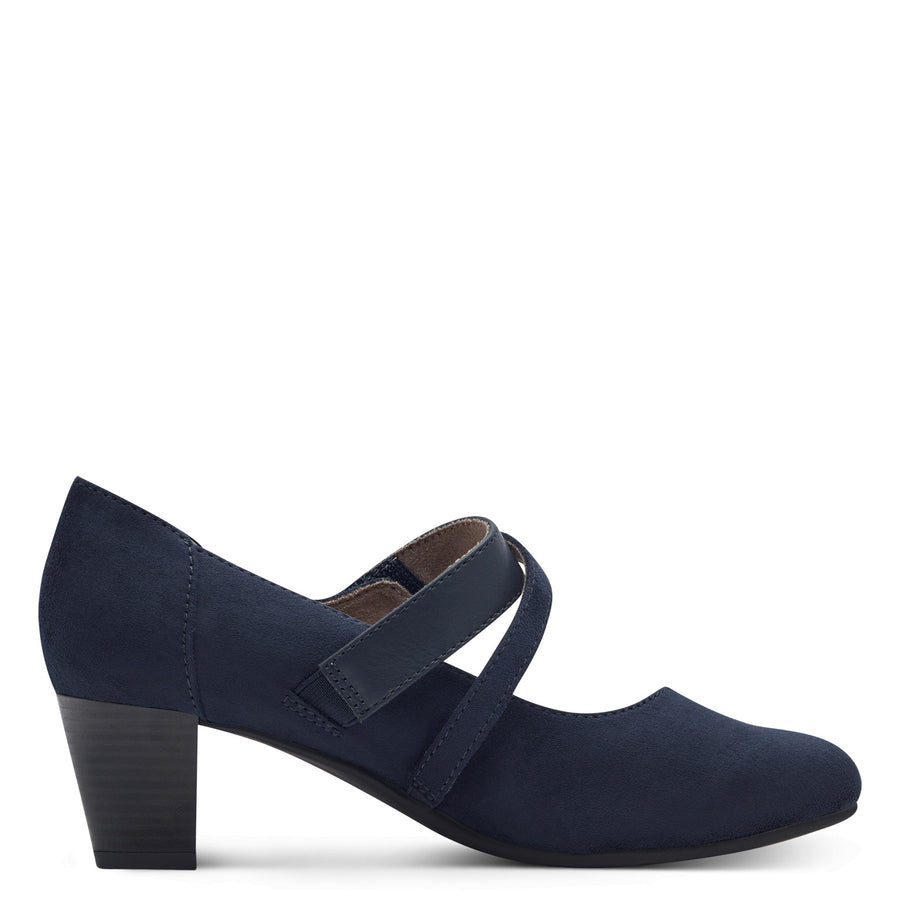 Jana 24464 Ladies Heels-Navy