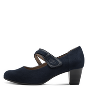 Jana 24464-42 Ladies Heels-Navy H