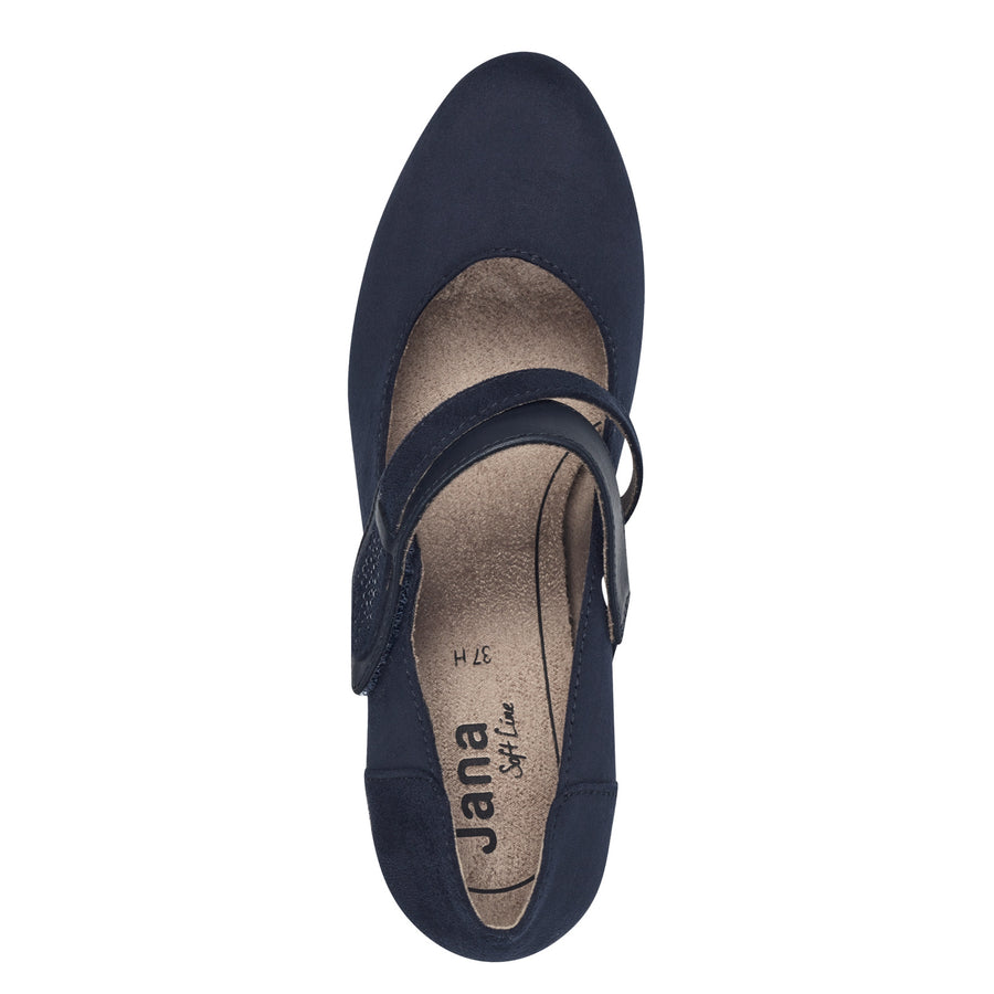 Jana 24464 Ladies Heels-Navy