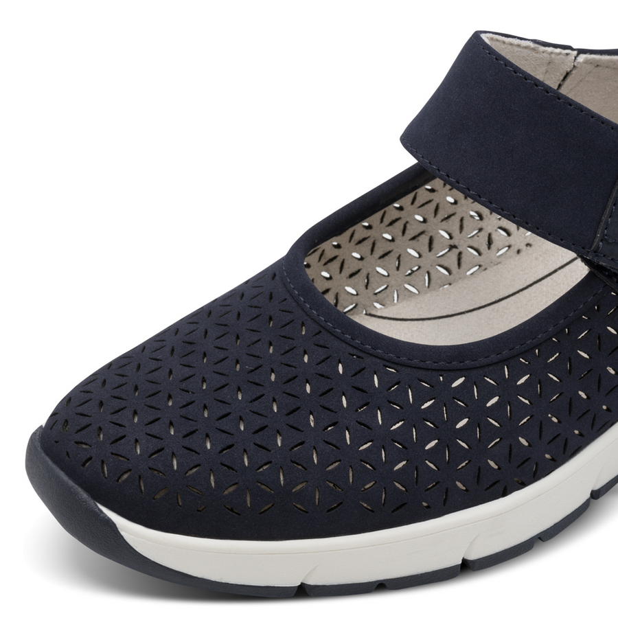Jana 24664-42 Ladies Shoe-Navy H