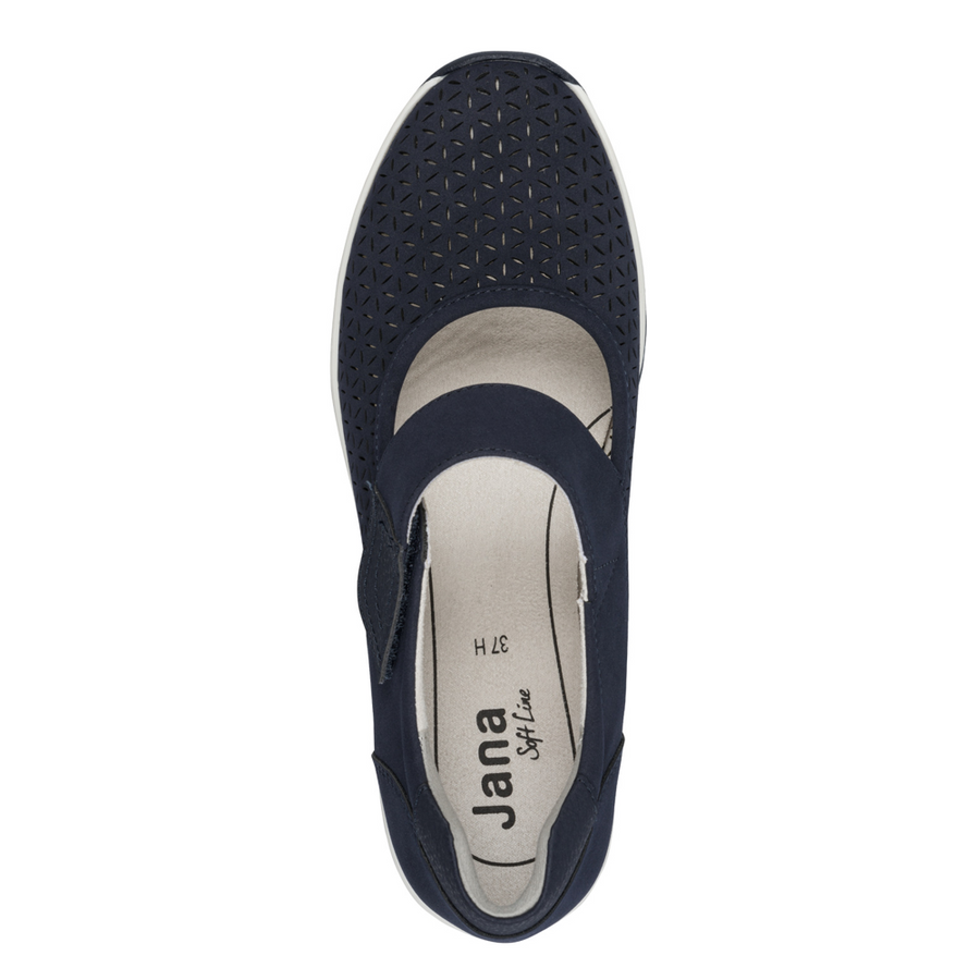 Jana 24664-42 Ladies Shoe-Navy H