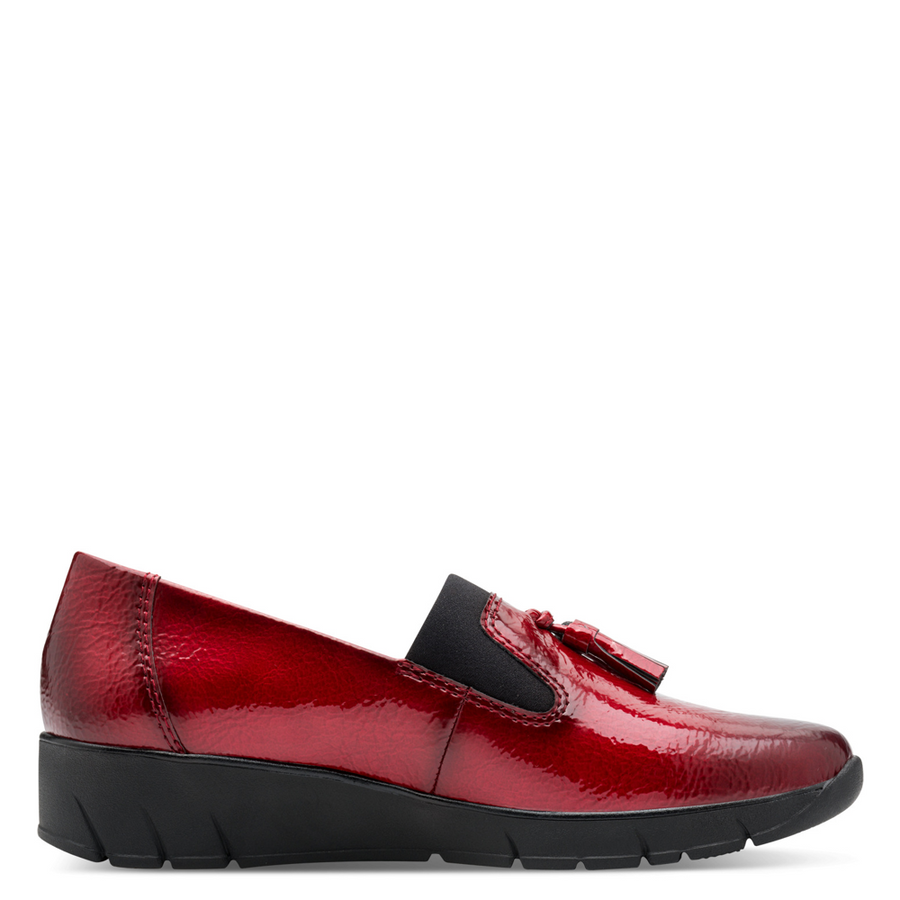 Jana 24668-45 Loafer-Red Patent