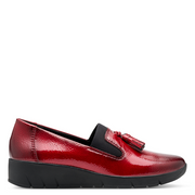 Jana 24668-45 Loafer-Red Patent