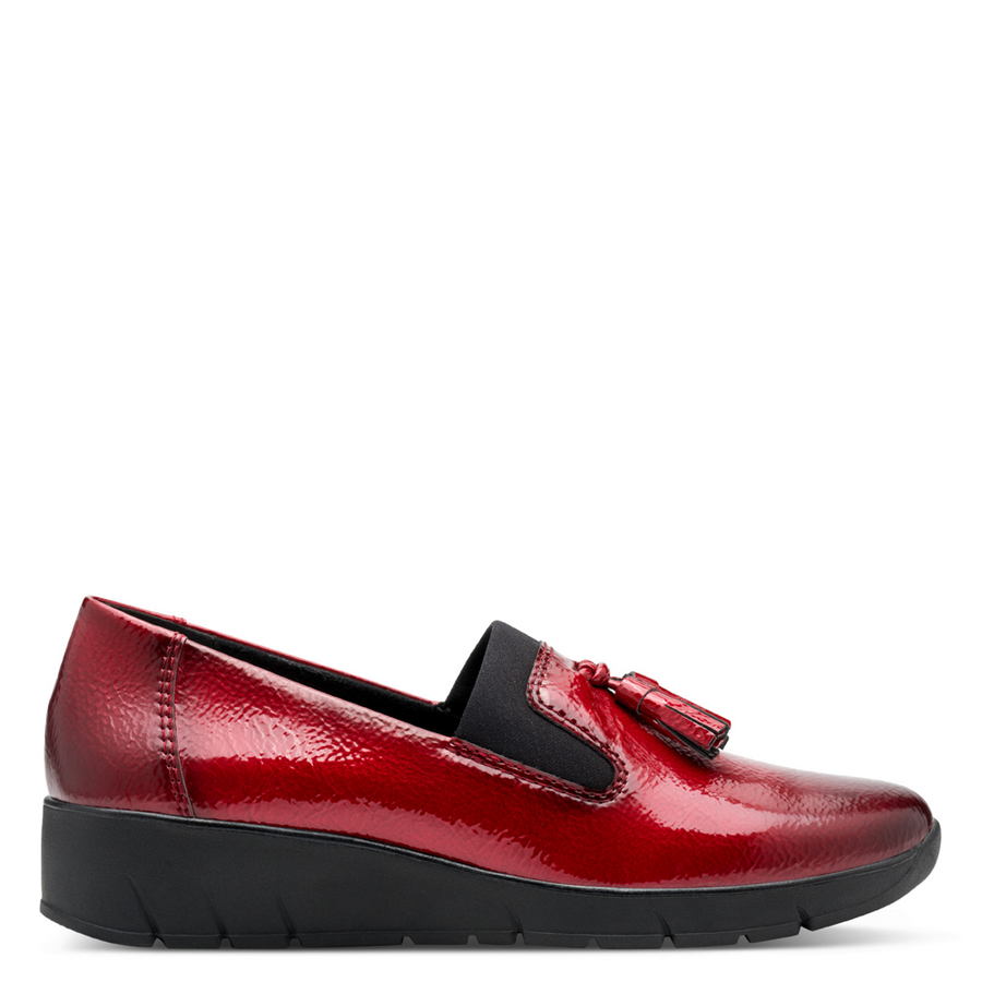 Jana 24668-45 Loafer-Red Patent