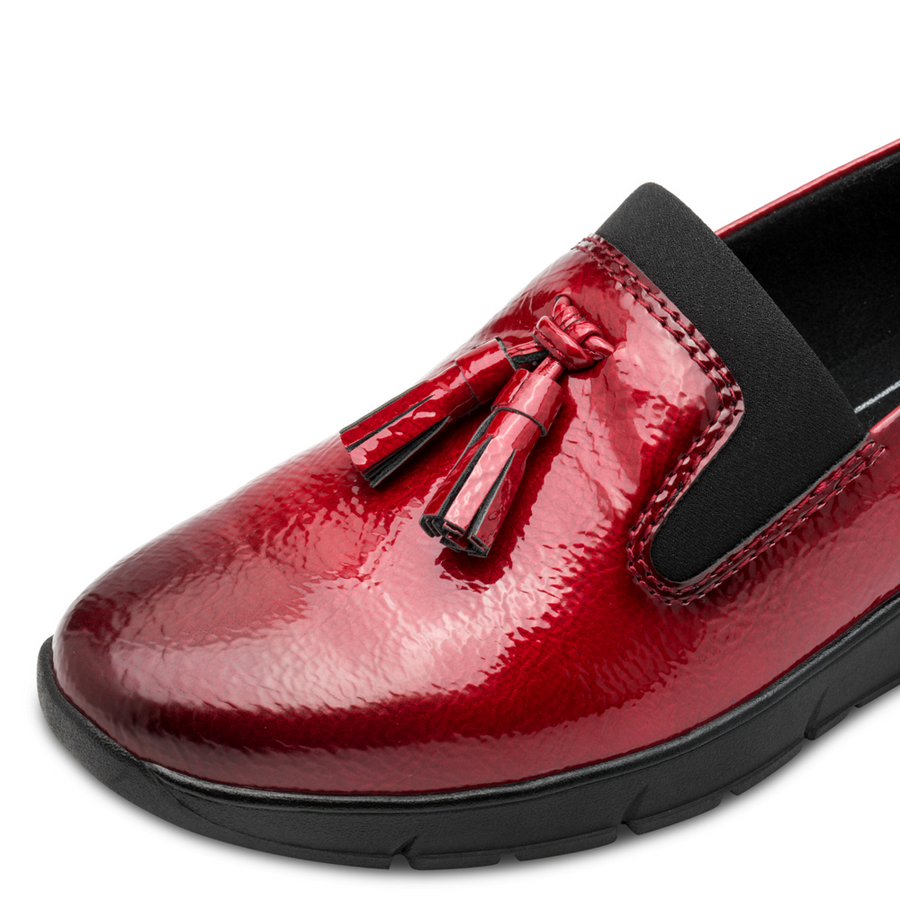 Jana 24668-45 Loafer-Red Patent