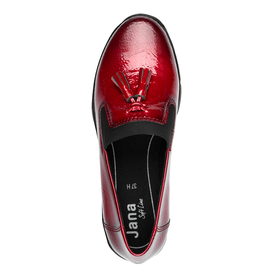 Jana 24668-45 Loafer-Red Patent