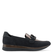 Jana 24766-43 Loafer-Pewter/Black