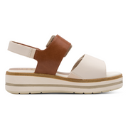 Jana 28266-44 Ladies Sandal-Beige Multi H