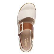 Jana 28266-44 Ladies Sandal-Beige Multi H