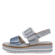 Jana 28266-44 Ladies Sandal-Sky Blue H