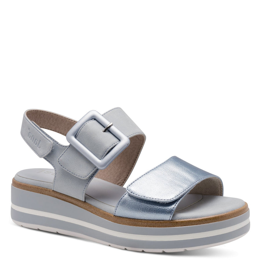 Jana 28266-44 Ladies Sandal-Sky Blue H