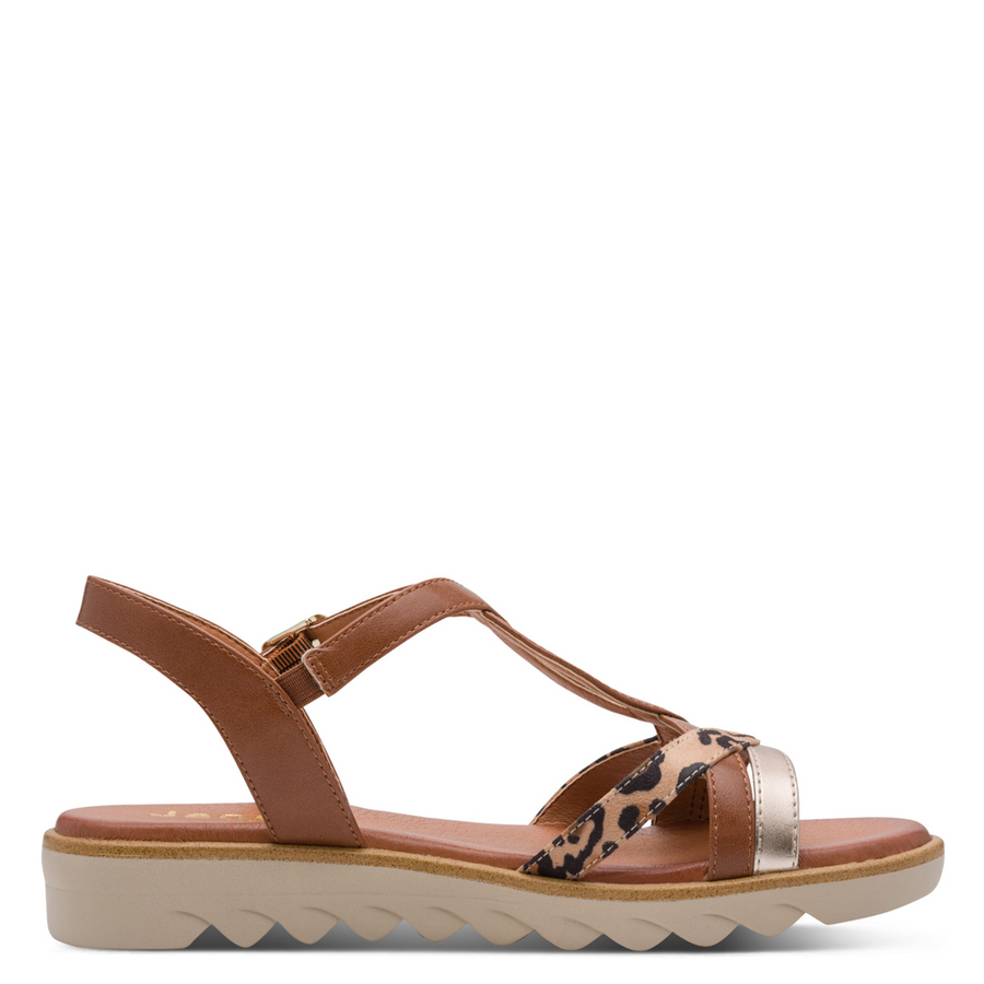 Jana 28278-46 Sandal-Cognac H
