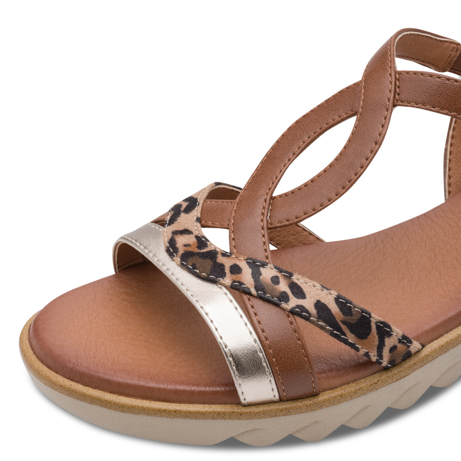 Jana 28278-46 Sandal-Cognac H