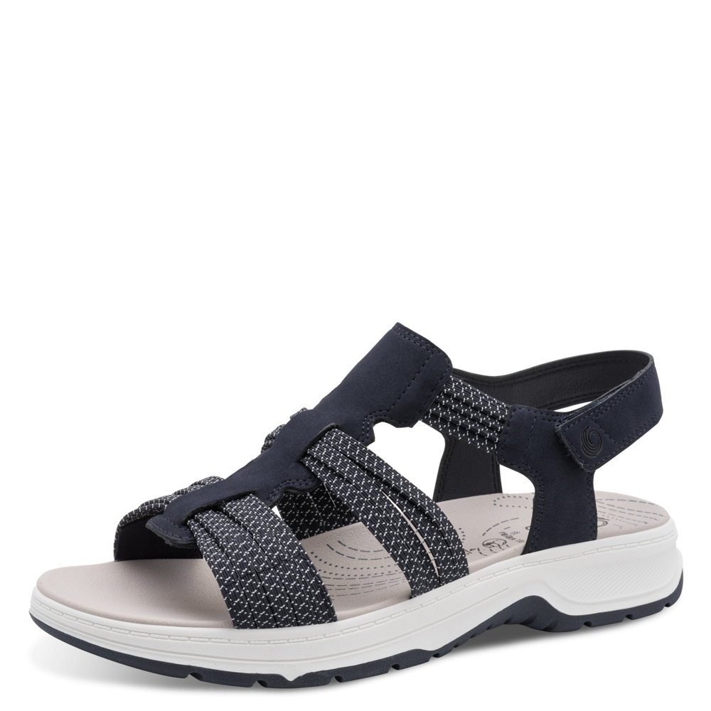 Jana 28660-46 Sandals-Navy H