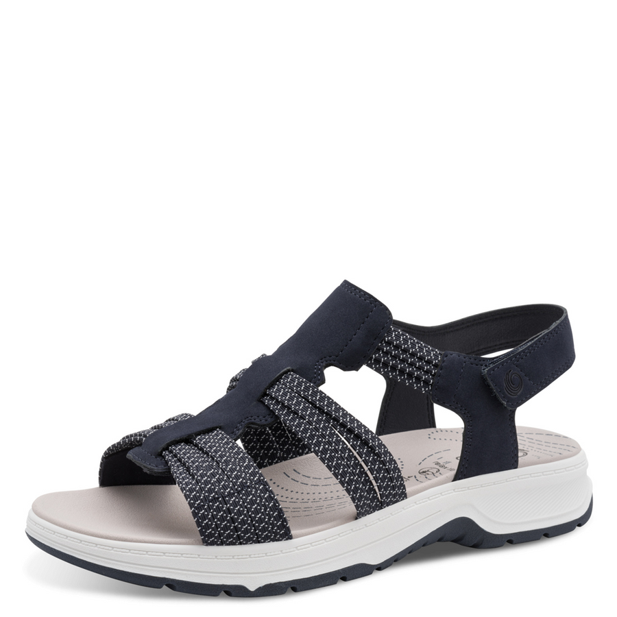 Jana 28660-46 Sandals-Navy H