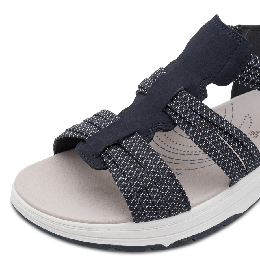 Jana 28660-46 Sandals-Navy H