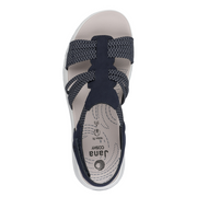 Jana 28660-46 Sandals-Navy H