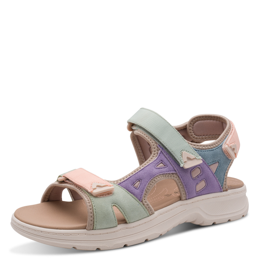 Jana 28662-46 Sandal-Rose Multi H
