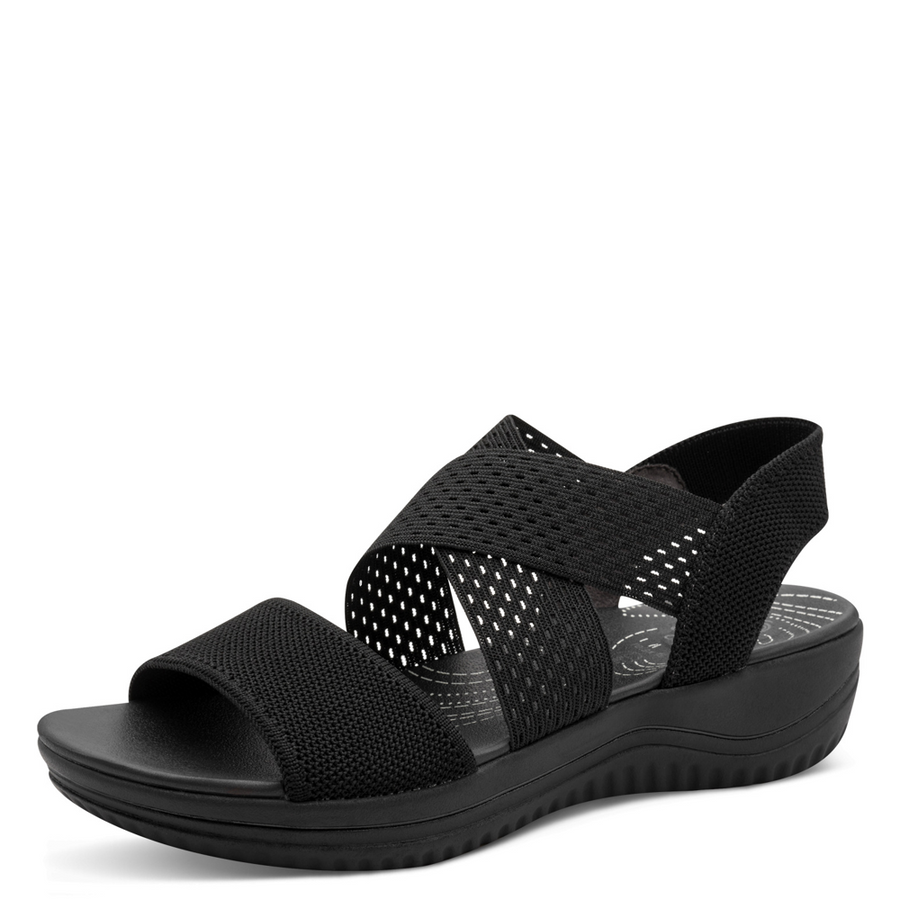 Jana Coshy 28768-42 Sandal-Black H