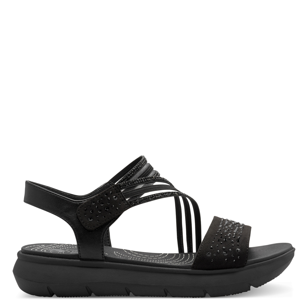 Jana 28771-46 Sandal-Black H