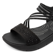 Jana 28771-46 Sandal-Black H