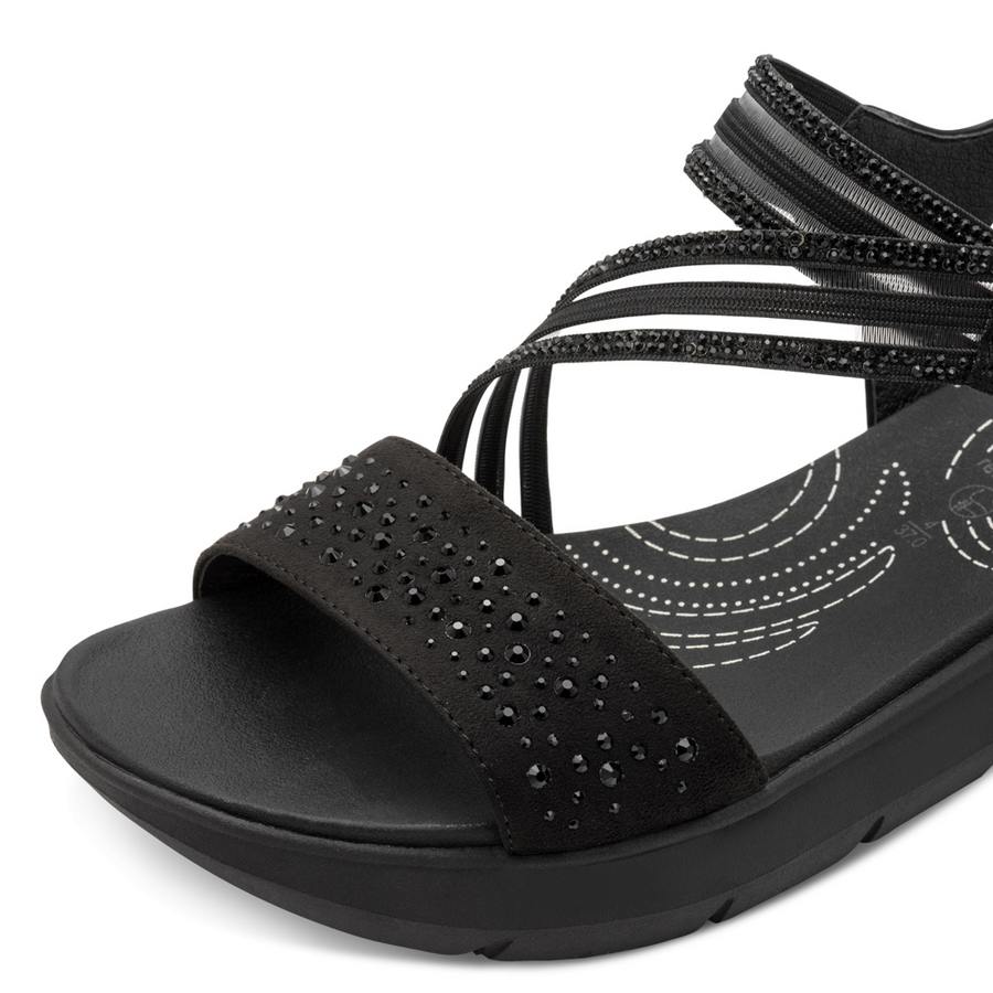 Jana 28771-46 Sandal-Black H