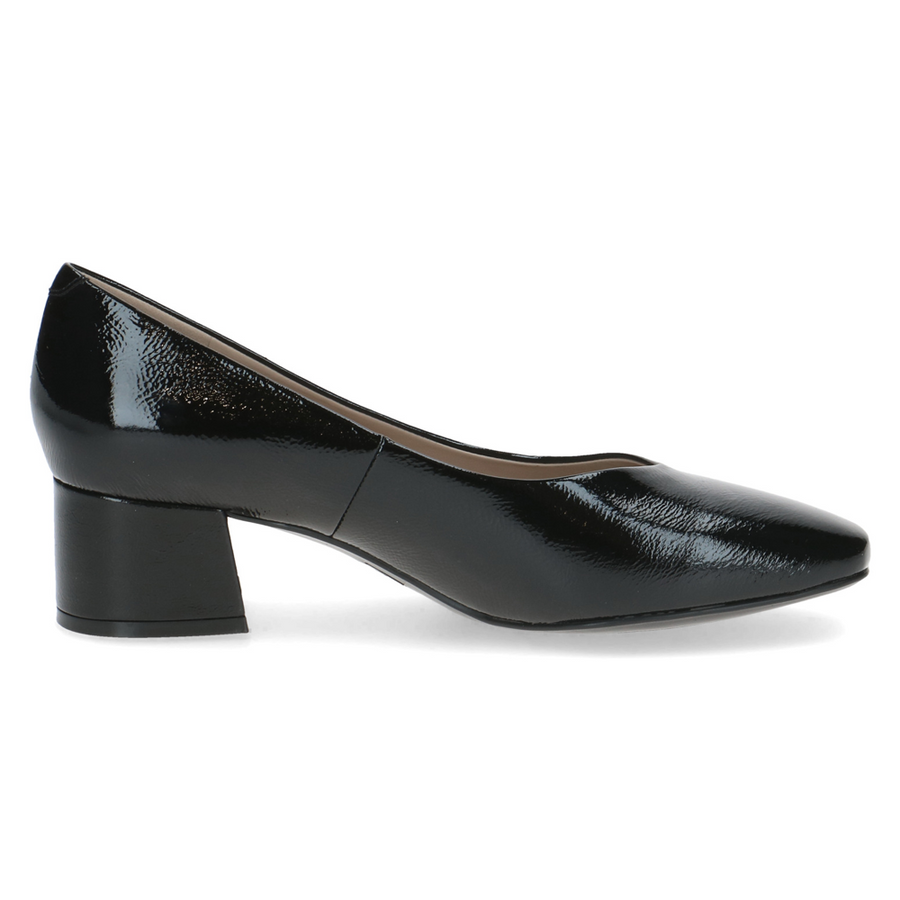Caprice 22315 Ladies Heels-Black Patent