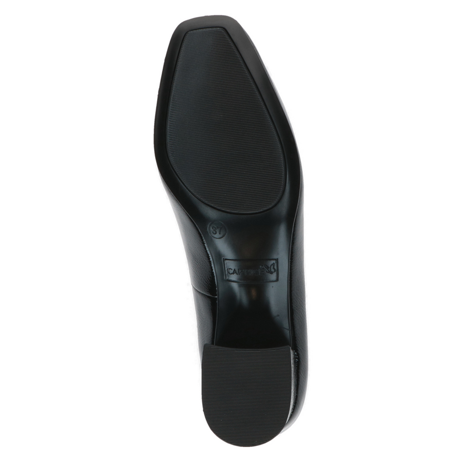 Caprice 22315 Ladies Heels-Black Patent