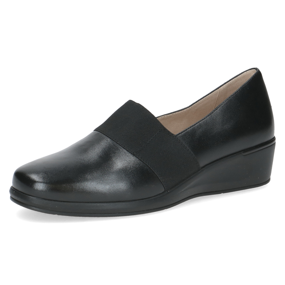 Caprice 24351-45 Ladies Shoe-Black Leather