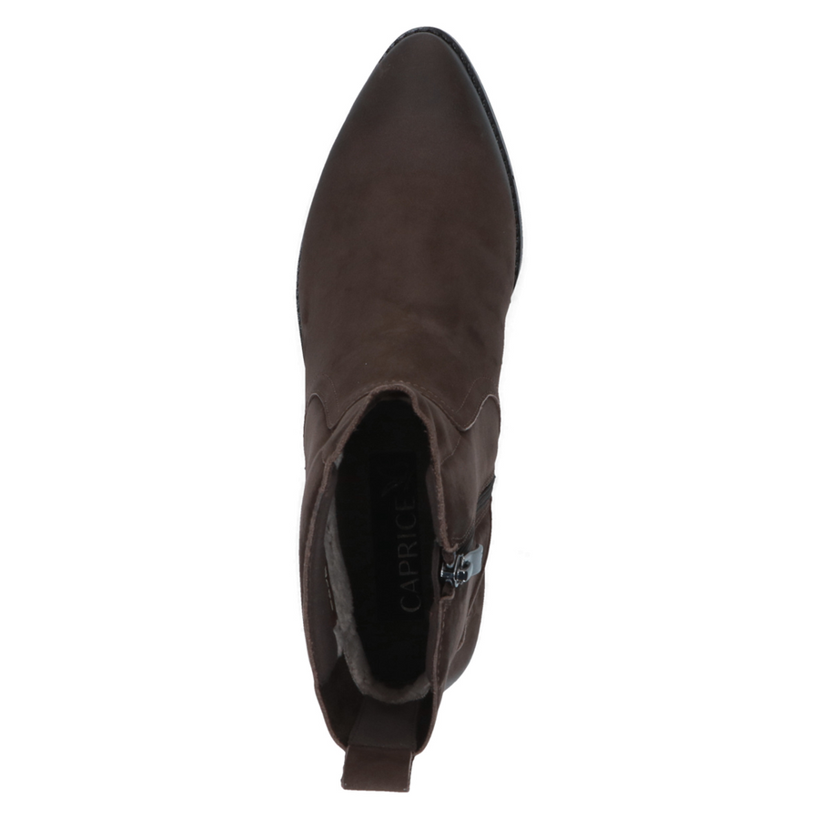 Caprice 25310-47-344 Ankle Boot-Dark Brown