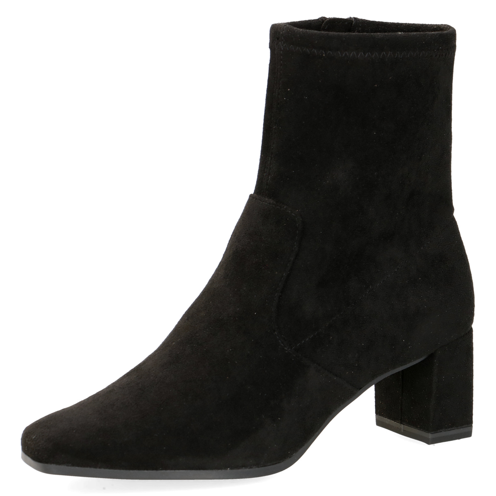 Caprice 25354-41 Ankle Boot-Black Suede
