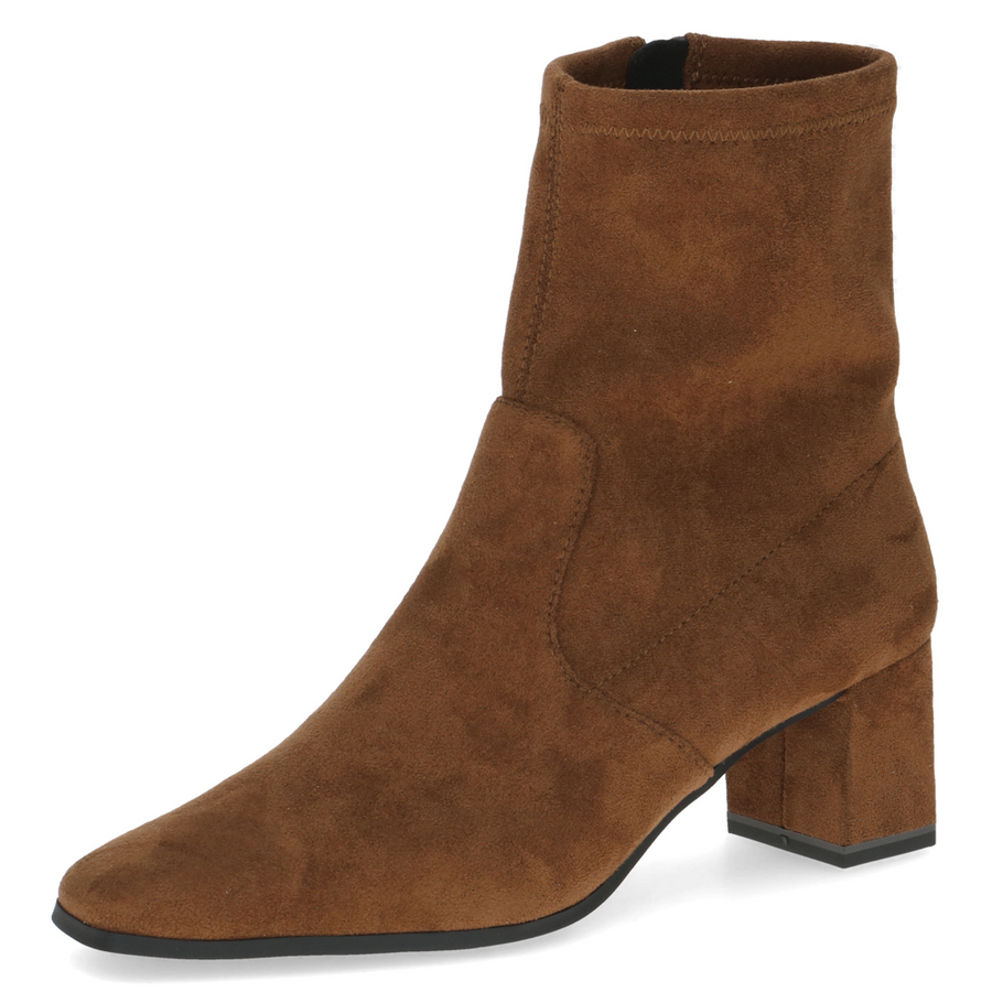 Caprice 25354-41 Ankle Boot-Brown Suede