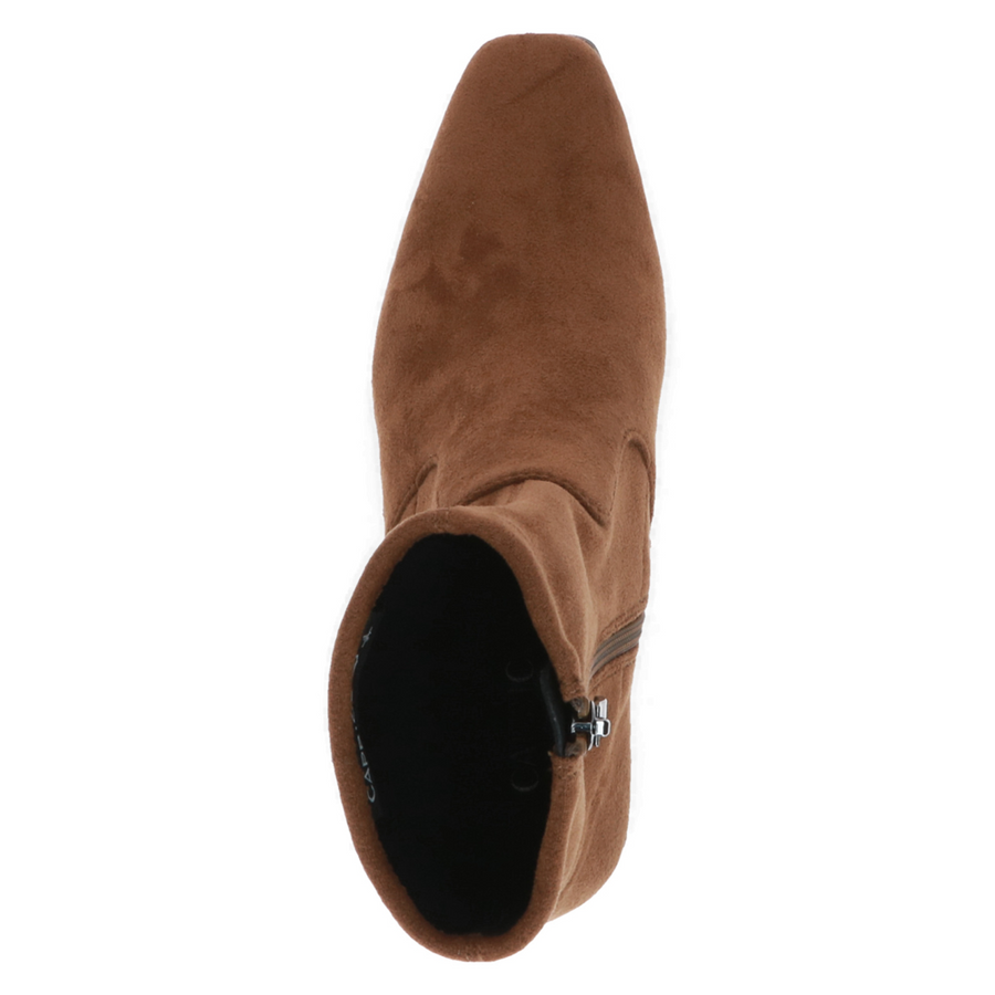 Caprice 25354-41 Ankle Boot-Brown Suede