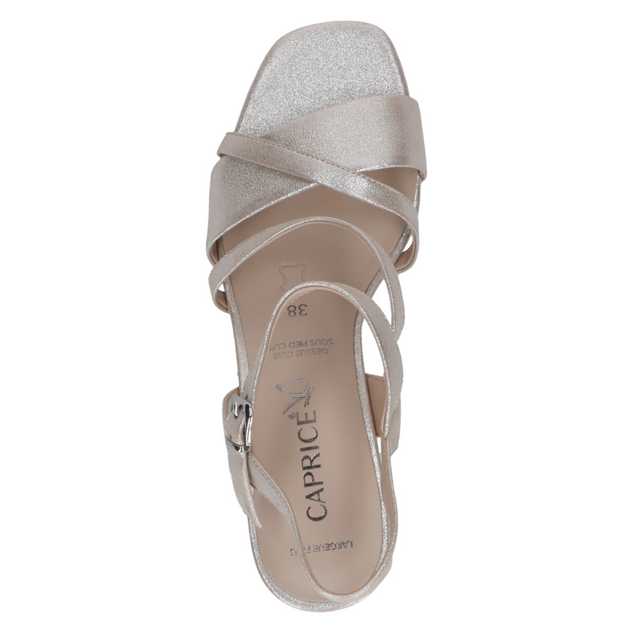 Caprice 28302-46 Ladies' Heels-Taupe