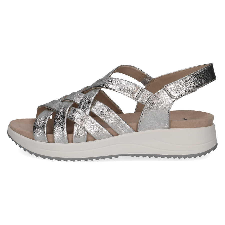 Caprice 28708 Sandals-Silver G